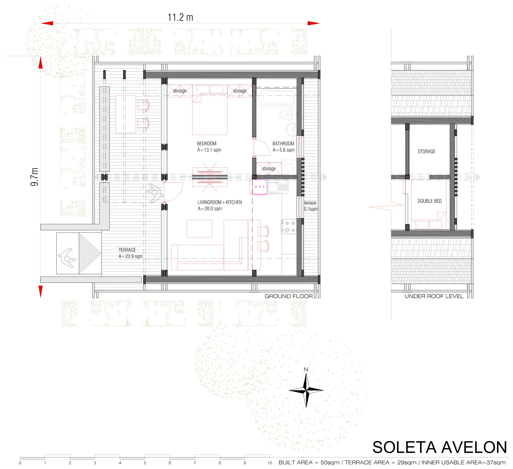 Soleta Avelon ground floor plan