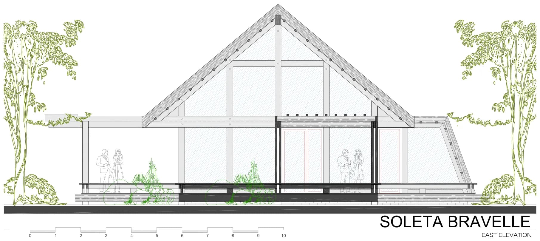 Soleta Bravelle east elevation