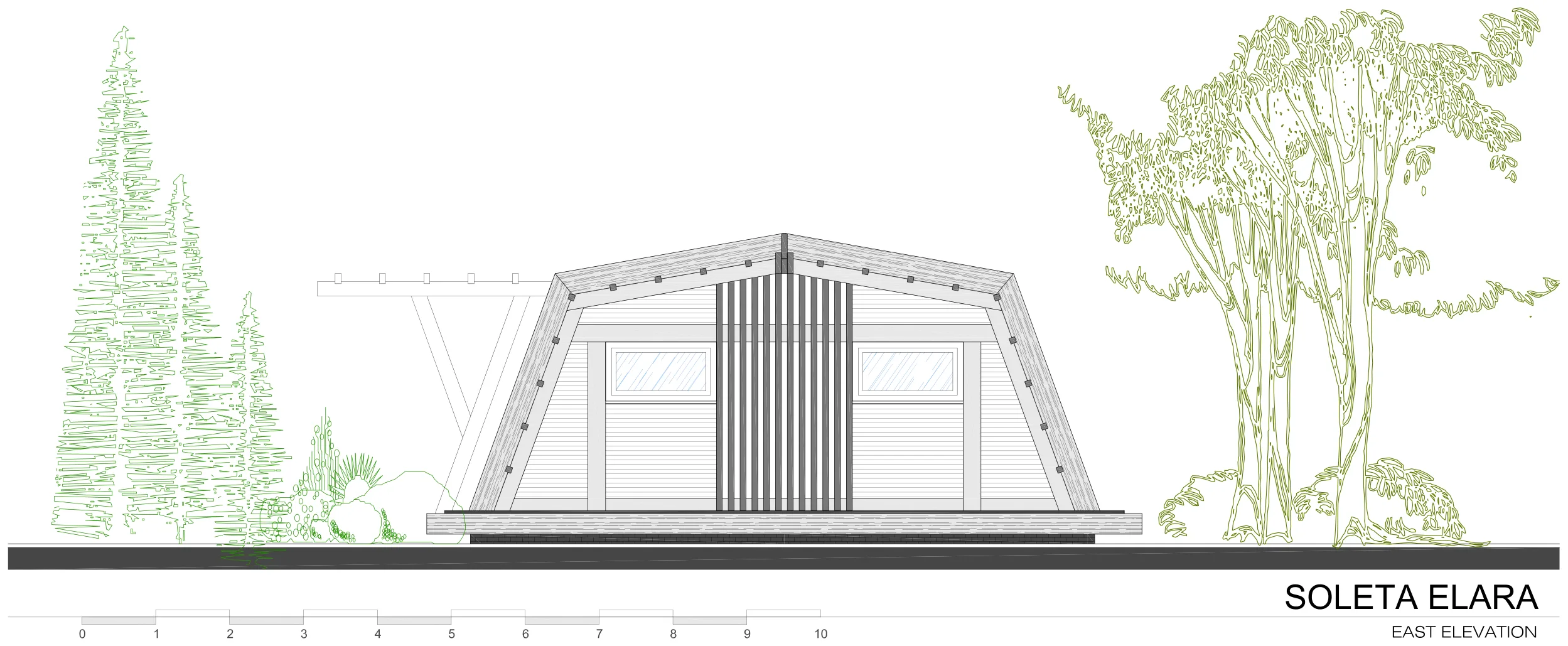 Soleta Elara east elevation