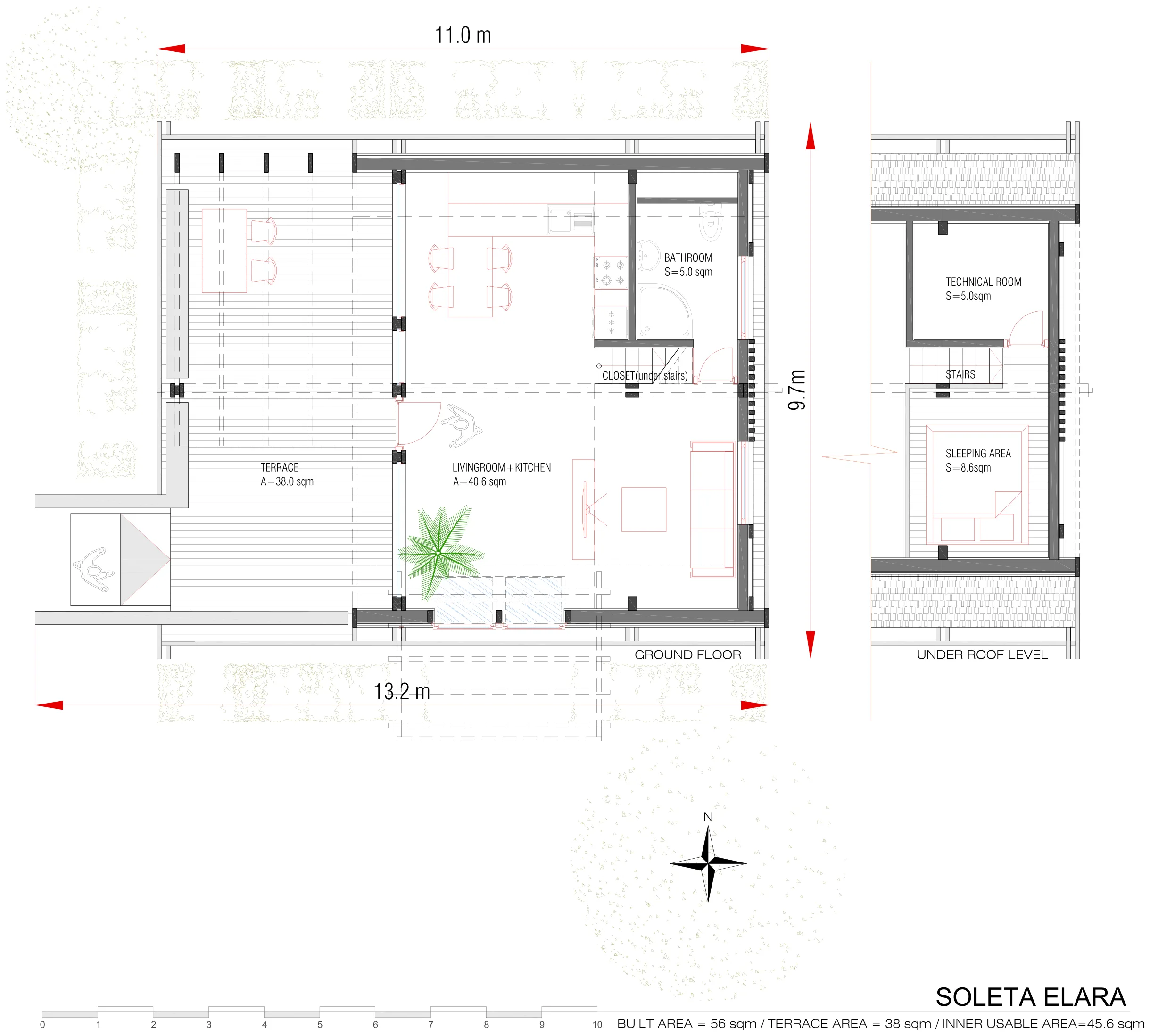 Soleta Elara ground floor plan