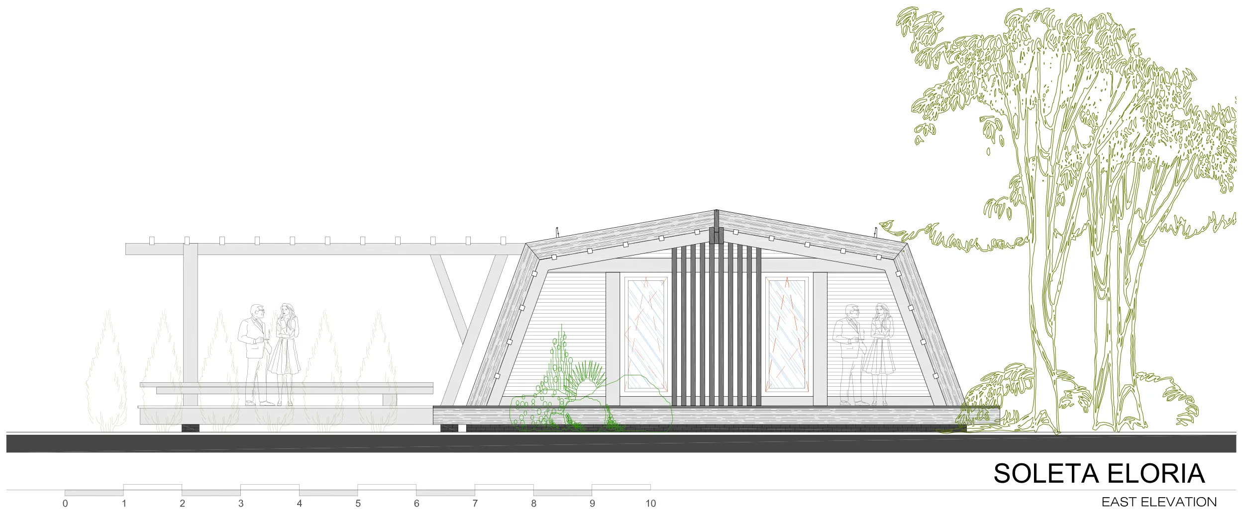 Soleta Eloria east elevation