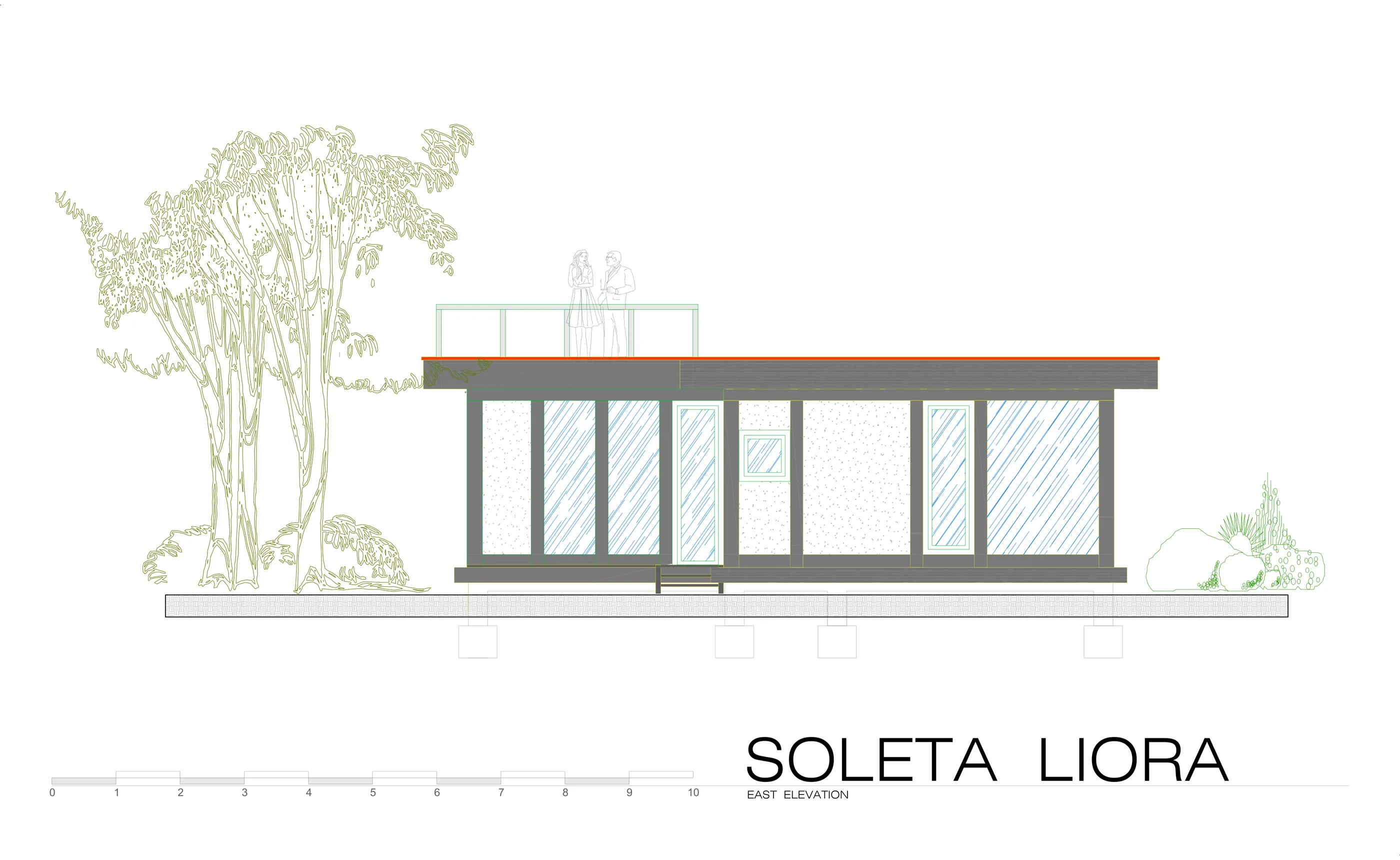 Soleta Liora east elevation