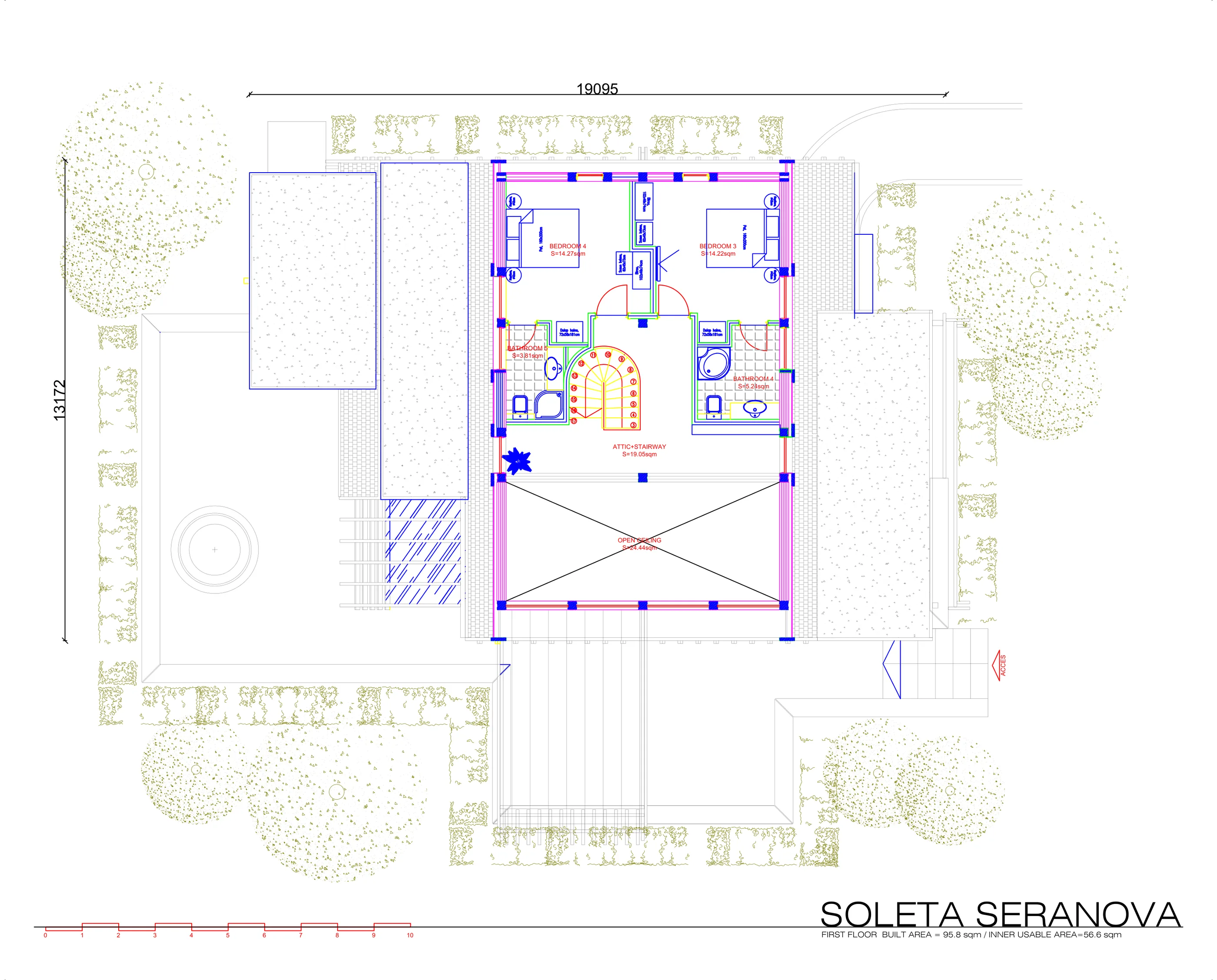 Soleta Seranova first floor plan