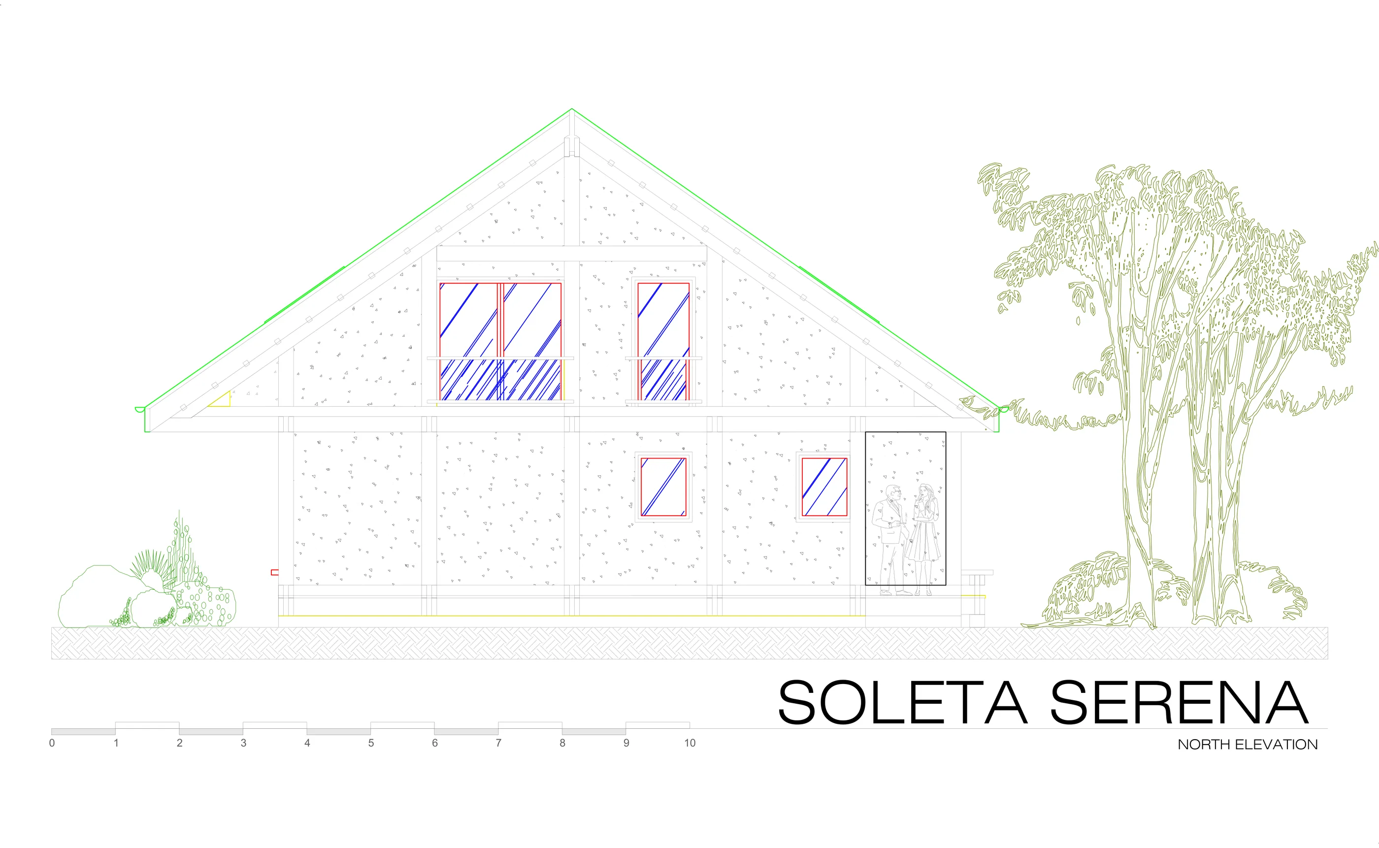 Soleta Serena north elevation
