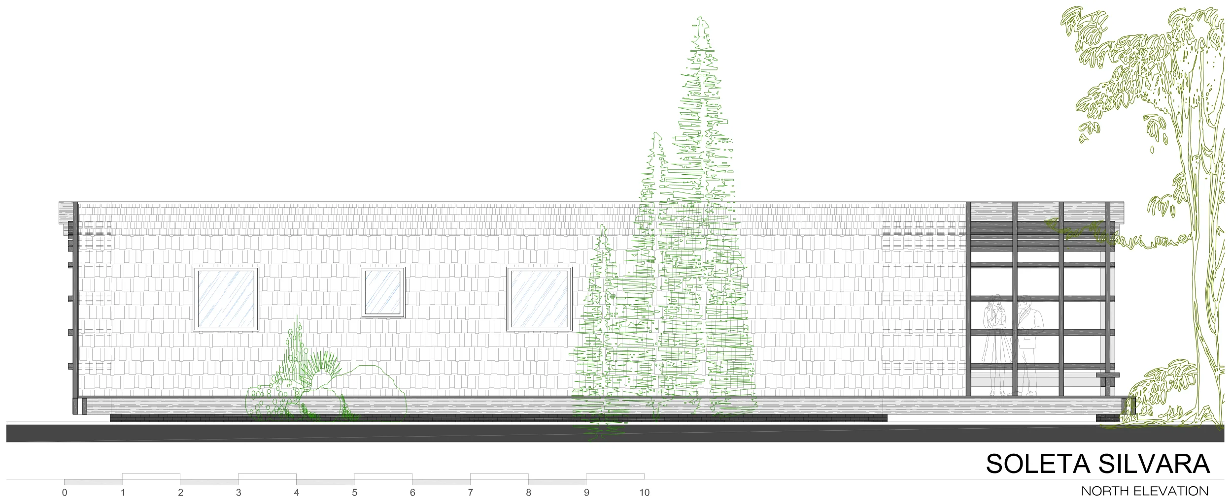 Soleta Silvara north elevation