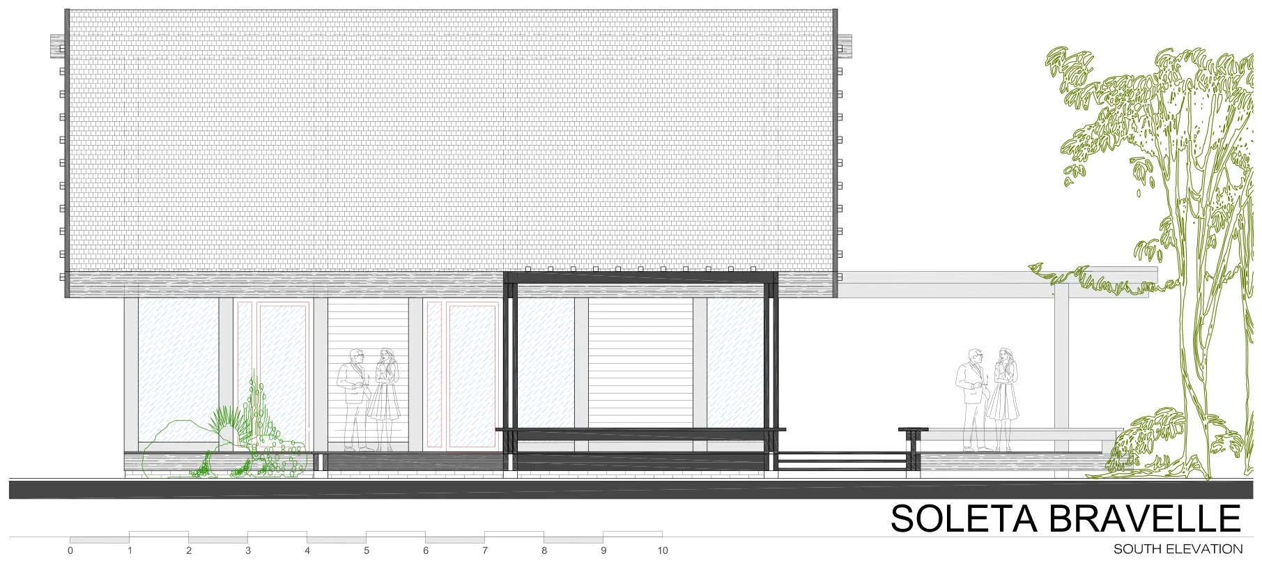 Soleta Bravelle south elevation