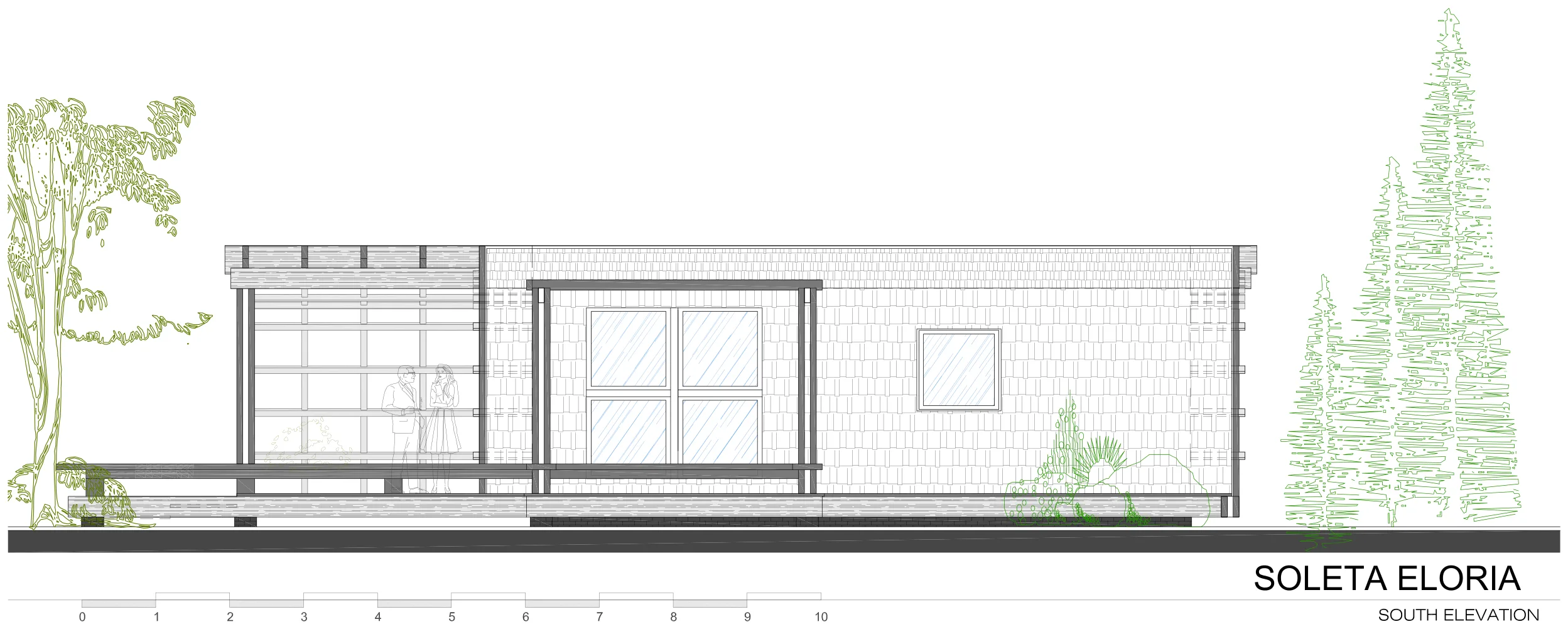 Soleta Eloria south elevation