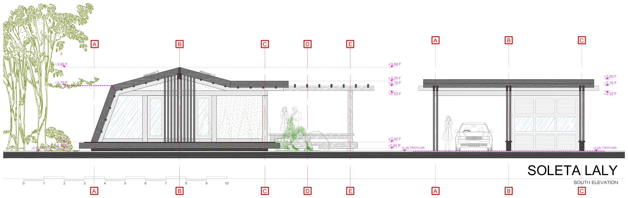 Soleta Laly south elevation