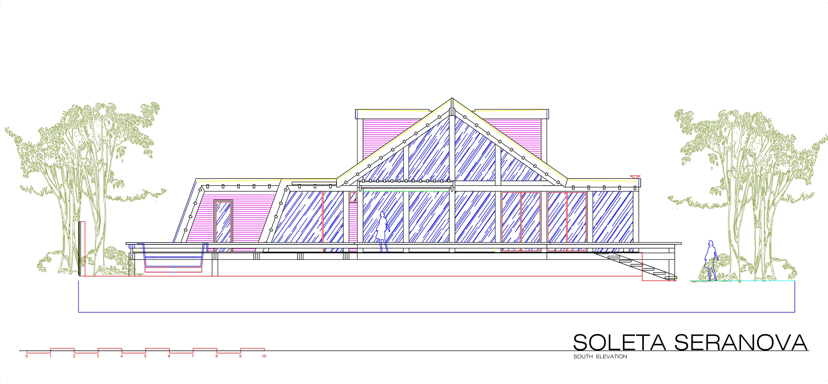 Soleta Seranova south elevation