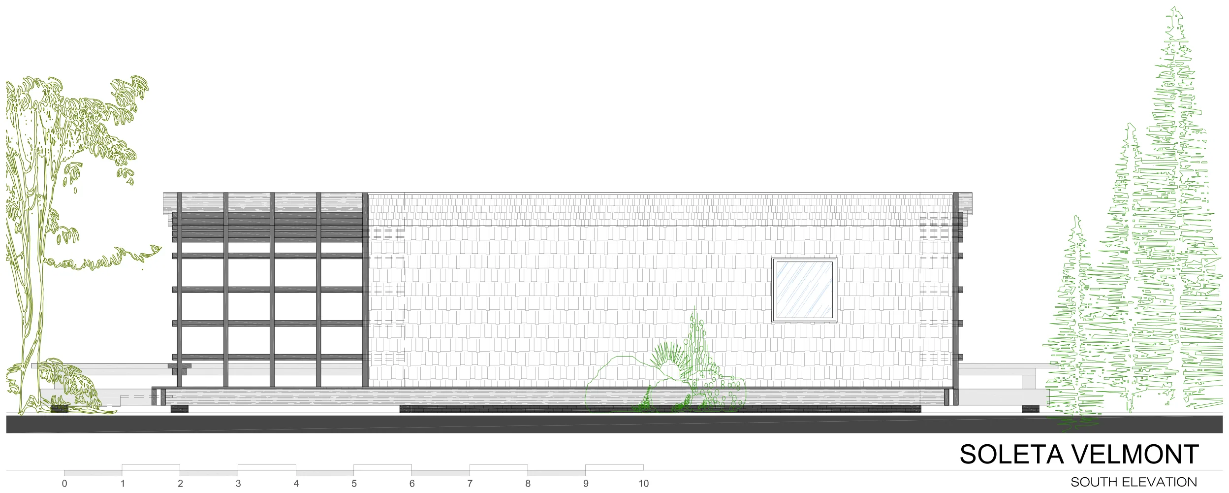 Soleta Velmont south elevation